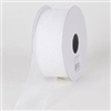 RO-01-25 White sheer organza ribbon. 1 1/2" x 25yds