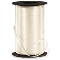 RS-14 Ivory-curling ribbon spool  3/16in. x 500 yds.