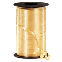 RS-15 Gold-curling ribbon spool 3/16in. x 500 yds.