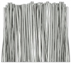 TT-02 Metallic Silver twist tie. 3 1/2" Length Quantity 2,000