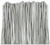 TT-02-100 Metallic Silver twist tie. 3 1/2" Length Quantity 100 