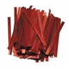 TT-03-100 Metallic Red twist tie. 3 1/2" Length Quantity 100 