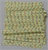 TTP-07 Printed Paper Spring Flowers twist tie. 3 1/2" Length Quantity 2000