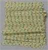 TTP-07-100 Printed Paper Spring Flowers twist tie. 3 1/2" Length Quantity 100