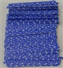 TTP-15 Printed Paper Snowflakes on blue twist tie. 3 1/2" Length Quantity 2000