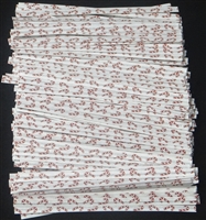 TTP-17-500 Printed Paper Candy Canes twist tie. 3 1/2" Length Quantity 500