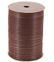 WR-18 Chocolate Matte Wraphia 100 yds.