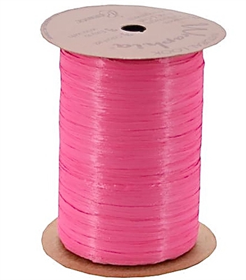 WR-41 Beauty Hot Pink Matte Wraphia 100 yds.