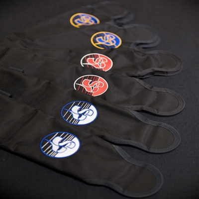 Sun Path Carbondura Leg Pad Covers w/ Custom Color Logo