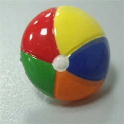 Sassy Skein: Beach Ball Button