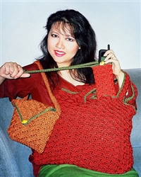 A Trio of Crocheted Bags