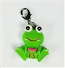 Sassy Skein: Freddy the Frog Zipper Pulls