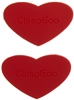 ChiaGoo: Heart Rubber Grippers