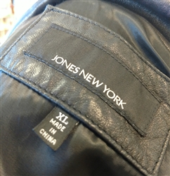 Jones New York 100% Leather Jacket