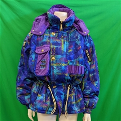 Descente Powder 8 Rare 90's Vintage Ski Jacket