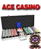 LAS VEGAS 500 CHIP SET WITH ALUMINUM CASE