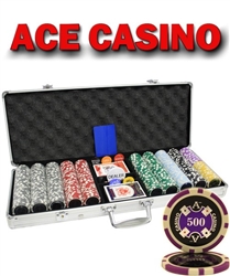 LAS VEGAS 500 CHIP SET WITH ALUMINUM CASE