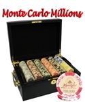 MONTE CARLO MILLIONS WITH BLACK MAHOGANY CASE