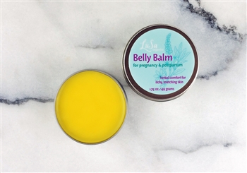 belly balm organic skin care lavender