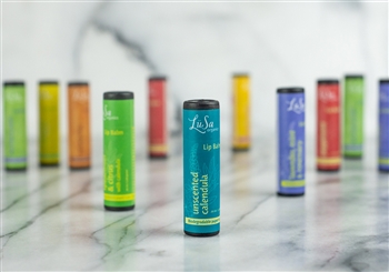 Unscented Calendula Lip Balm (zero-waste, biodegradable ecotube)