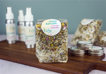 menstruation herbal bath salts