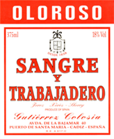 Guiterrez Colosia Oloroso"Sangre Y Trabajadero" (375ml)