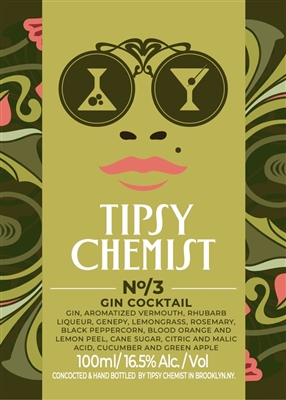 Tipsy Chemist No. 3 Gin Cocktail (100ml)