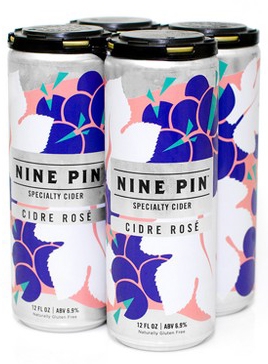 Nine Pin Cidre RosÃ© 4pack