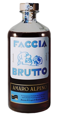 Faccia Brutto Amaro Alpino (750ml)