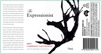 The Expressionist Cabernet Sauvignon 2018 (South Eastern Australia, Australia) (750ml)