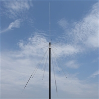 Base Antenna Wideband. Receive 25-1300 MHz, Transmit 26-1200 MHz CB, Amateur, Low Band. TRAM 1411