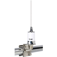 Antenna VHF AIS For Marine Radio, Bottom Load, 2.5 dBd Gain, Rail, Side, Mirror Mount. TRAM 1605