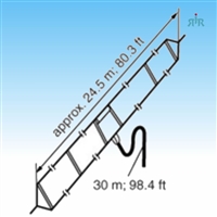 ICOM AH710 Professional Folded Dipole HF Antenna