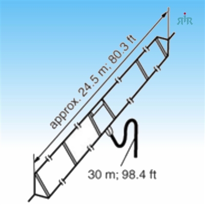 ICOM AH710 Professional Folded Dipole HF Antenna