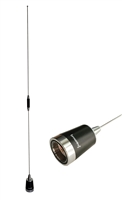 Antenna Mobile, No-Ground Plane, UHF 450-470MHz, Tunable, 5.5 dBd Gain, NMO Mounting, 200 Watts Power Rating