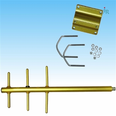 Directional Antenna Yagi 806-896 MHz, 6 dBd Gain, 100 Watts Power Rating. BROWNING BR-6383