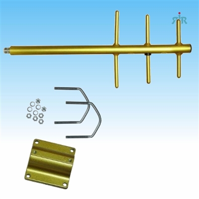 Directional Antenna Yagi 896-970 MHz, 6 dBd Gain, 100 Watts Power Rating. BROWNING BR-6393