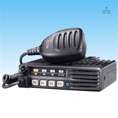 Icom F5011 VHF, F6011 UHF Analog Radios, 50W, 8 channels and LED indicators.