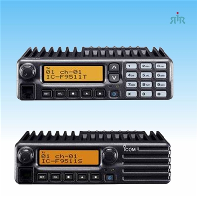 ICOM F9511 VHF, F9521 UHF P25 Conventional, Trunking Mobile Radios