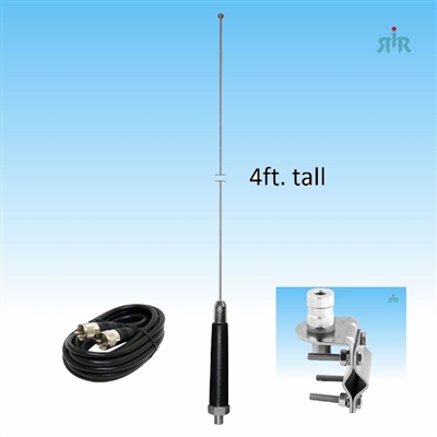 NH4HC Antenna 26-29 MHz with Mirror Mount