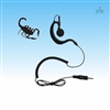 Klein Electronics SCORPION Listen-only Earpiece Earloop with Earbud Swivels for Left or Right Ear