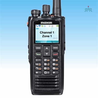 Maxon TPD-1124, TPD-1424 portable radio with Color Display, analog and DMR TDMA