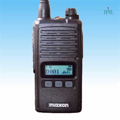 Maxon TSD-4124 VHF, TSD-4424 UHF DMR Tier II TDMA-Analog radios with Encryption and Voice Record