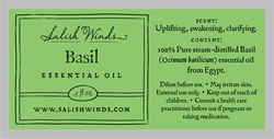 Basil Essential Oil .5 oz