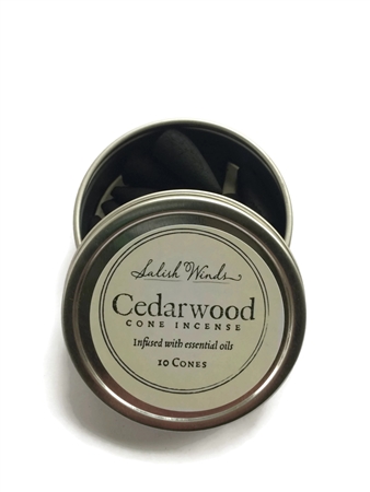 Cedarwood cone incense