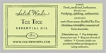 Tea Tree Essential Oil 1 oz