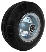 8"x 2-3/4" Never Flat Pneumatic Offset Hand Truck Wheel Ball Bearing