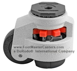 GD-100F 3" Leveling Stem Caster, Foot Master