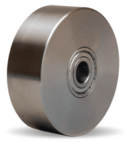 4"x 2"  Solid Stainless Steel Wheel