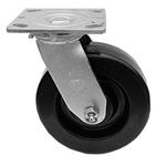 Medium Duty 3-1/4"x 2"" Swivel Caster Phenolic Wheel